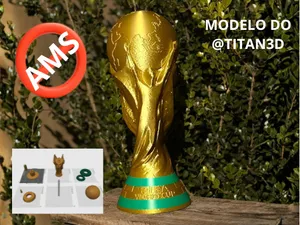 taça copa do mundo multipartes sem ams