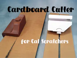 Cardboard Cutter for Cat Scratchers