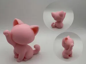 Waving Cat – minimalist decor figure