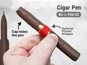 Cigar Pen | Realistic with 3D Printed Wrapper