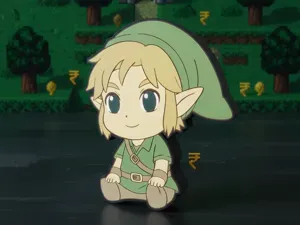 Chibi Zelda Desk Lamp
