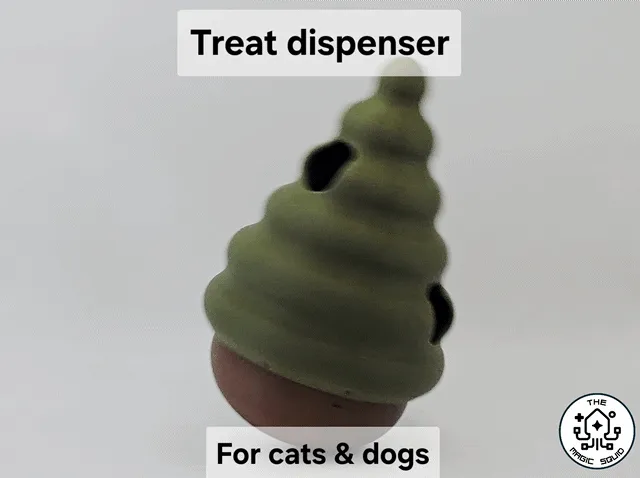 Wobble Treat Dispenser – Fun Toy for Dogs & Cats