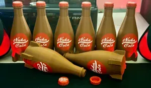 2024 Fallout Nuka Cola AMS Bottle and Cap