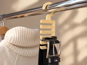 Space Saving Belt Hanger – Closet Organizer