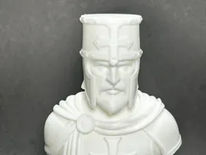 Bust of a Knight Templar