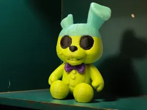 Spring Trap ZOMBIE FNAF Plushie Arcade Game Bear