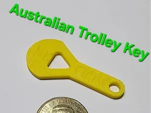Australian Trolley Key/Coin