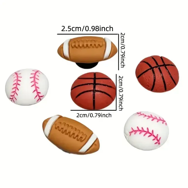 baseball croc charm (Multi-/Single color) — Фото 7 из 7