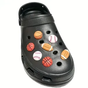 baseball croc charm (Multi-/Single color)