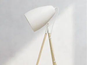 Floor Lamp with Dowels