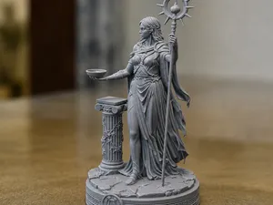 Odyssey Healer Statue
