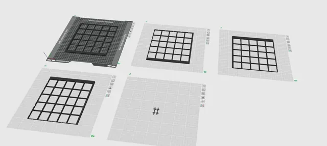 Gridfinity Baseplate 42mm für Küpper Werkbank — Фото 6 из 6