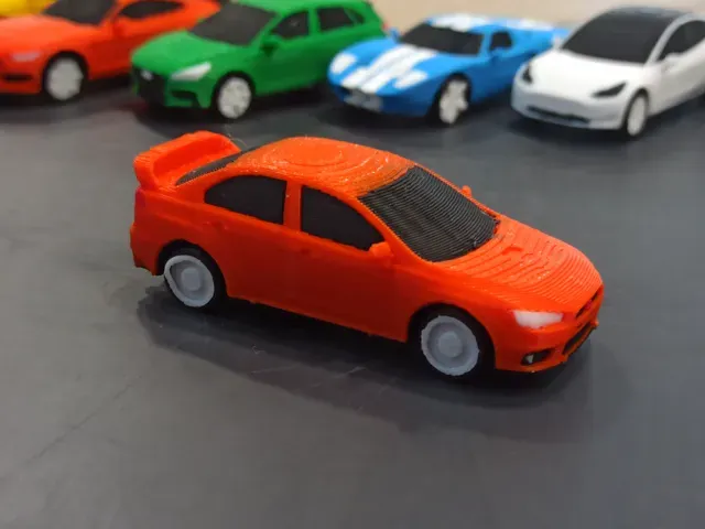 Mitsubishi Lancer Evolution kit card — Image 2 of 2