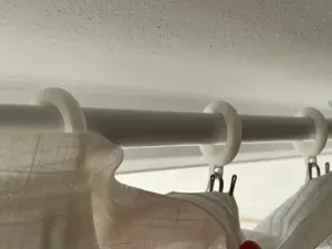 Curtain Rings for IKEA BOTAREN Rod & RIKTIG Hooks