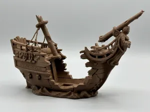 Broken Pirate Ship – “The Sea Serpent”