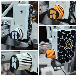 Stylish Fan Cover for A1 and A1 Mini 3D Printers