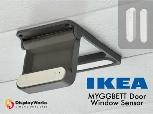 Garage Door Tilt Sensor Mount for IKEA MYGGBETT