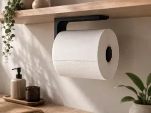 Paper Towel Hanger - 2 versions - Screw & Tape