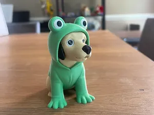 Dog wearing frog costume / 4 color / Pet / display