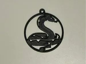 YEAR OF THE SNAKE KEYCHAIN