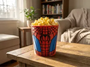 Spider-Man Inspired Popcorn Bucket