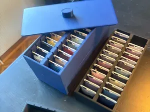 Embroidery Floss Bobbin Boxes - Stack & Project
