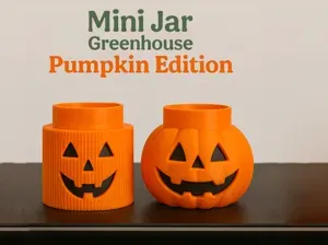 Pumpkin Base for Mini Jar Greenhouse