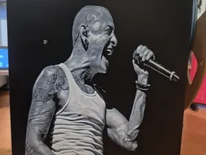 chester bennington hueforge