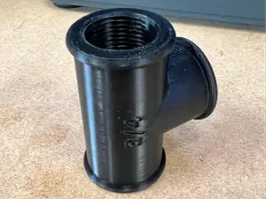 3/4" Tee, t-cross