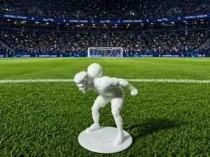 Soccer player / footballer neck stall