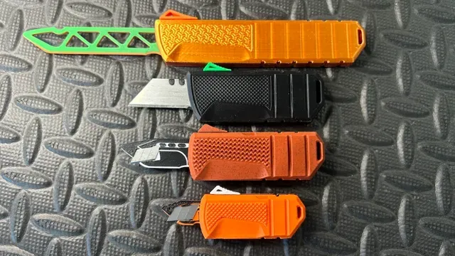 Smallest OTF Utility Knife. 18mm & Trapezoid — Фото 7 из 10