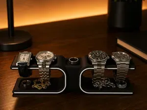 Modern Line Watch Stand for 4 watches