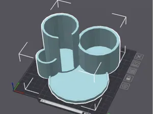 IPA bottle - cotton round - bench scraper holder