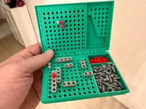 "Print in Place" Handheld Battleship Game