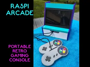 Raspi Arcade works with Powerbank