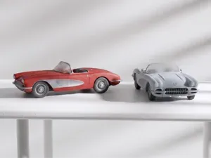 Corvette C1 Classic Sports Car Model