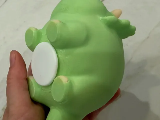 Cute Triceratops Piggy Bank — Фото 7 из 7