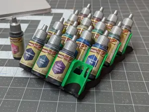 Army Painter and Vallejo Drawer Based Bottle Holders for Harbor Freight Yukon Workbench