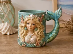 Portapenne Sirena Fantasy