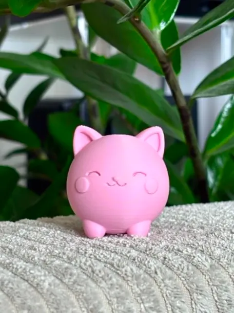 Paint Your Own Chubby Cat - easy DIY figurine — Фото 3 из 8