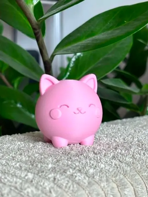 Paint Your Own Chubby Cat - easy DIY figurine — Фото 2 из 8