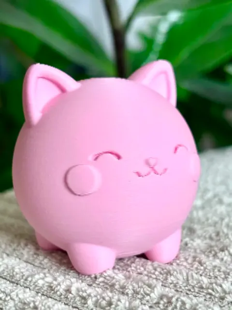 Paint Your Own Chubby Cat - easy DIY figurine — Фото 4 из 8