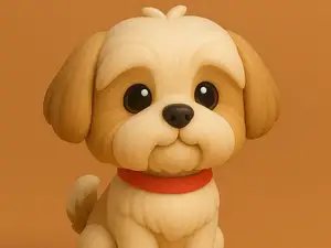 Shih Tzu Dog Model 