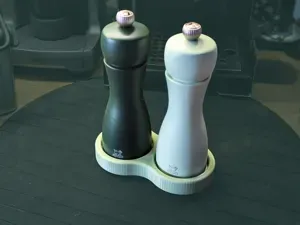 Salt and Pepper Mills Stand for Peugeot Tahiti