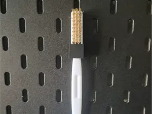 Minimalist Nozzle Brush Holder for IKEA Skådis