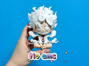 Luffy路飞 one piece 智慧的海贼王 尼卡形态 多色全分件打印多版本