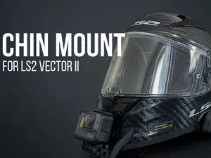 Chin Mount for LS2 Vector II – Custom Fit