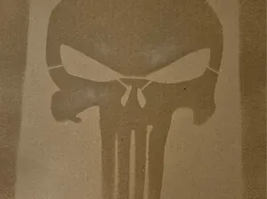 The Punisher Stencil