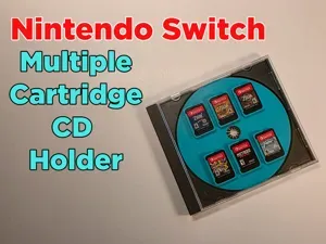 Nintendo Switch CD Game Cartridge Holder