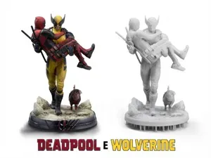 Deadpool & Wolverine Carry Pose Diorama Dogpool